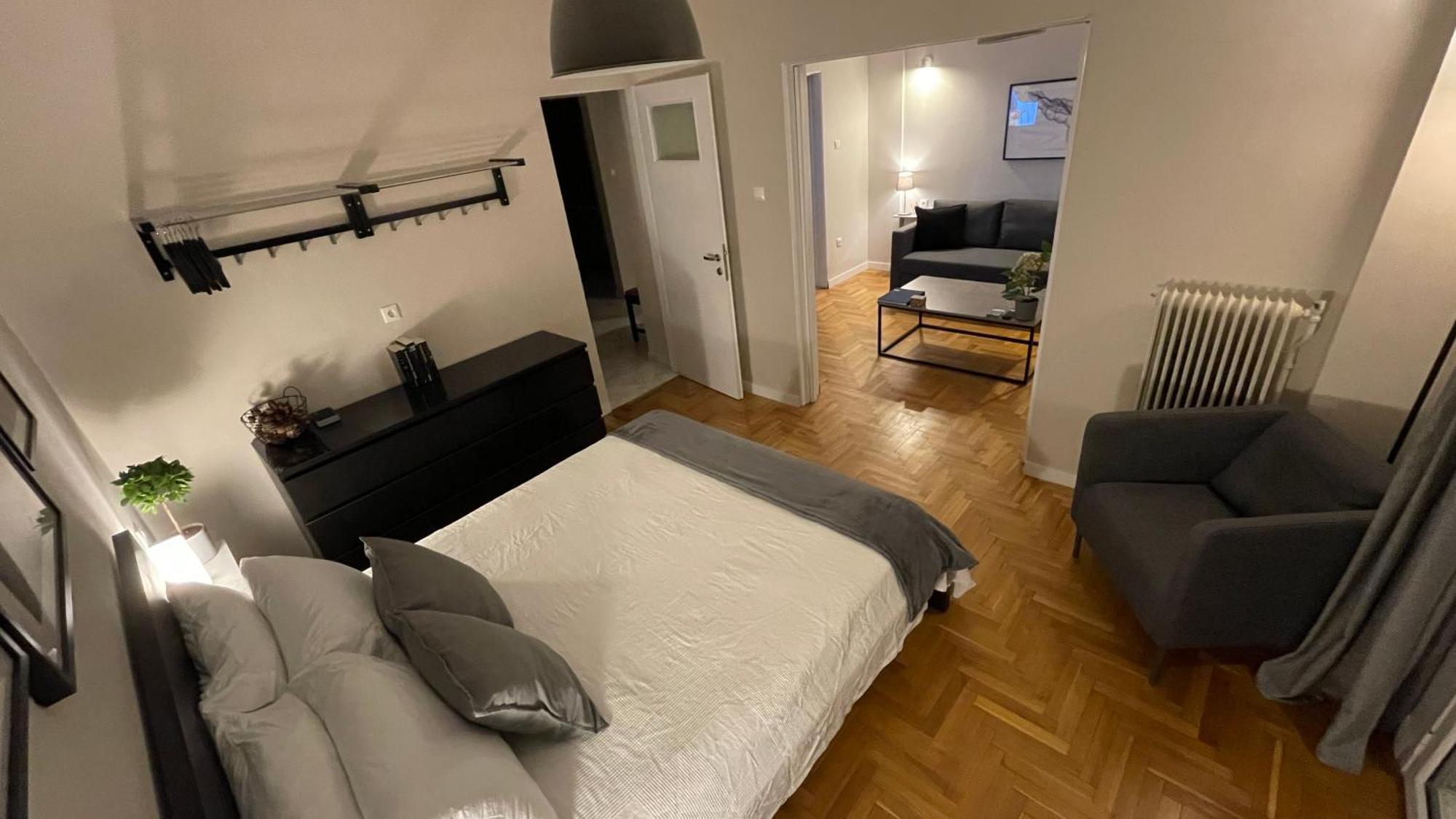 2 Newly Renovated Charming Steps From Panormou Metro Station Apartment